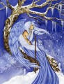 el arte de la reina de las nieves Fantasía